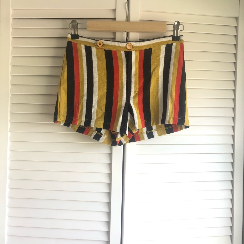 Urban Outfitters knit shorts, striped. Size XS